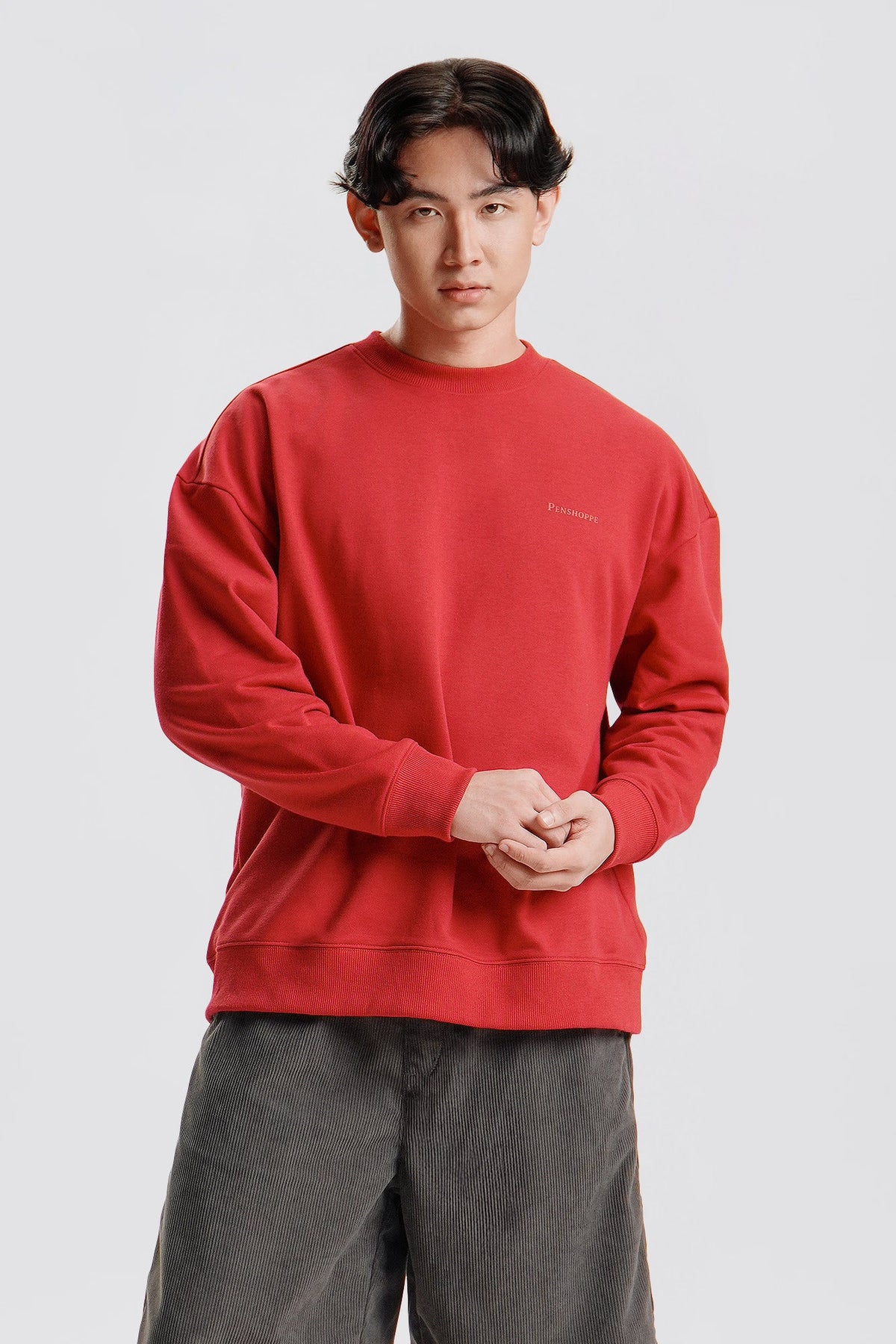 Essentials Relaxed Pullover Sweatshirt