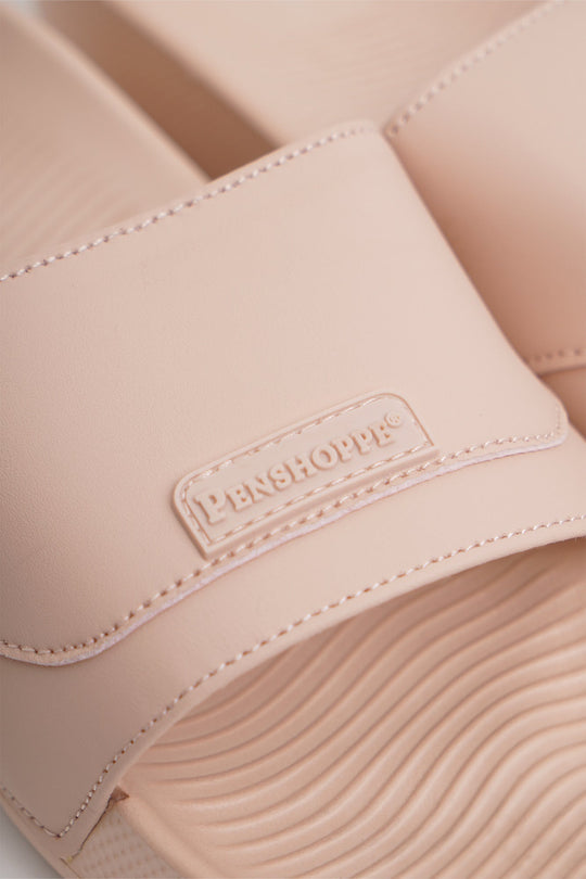 Women's Neoprene Band Slides with Textured Rubber Sole