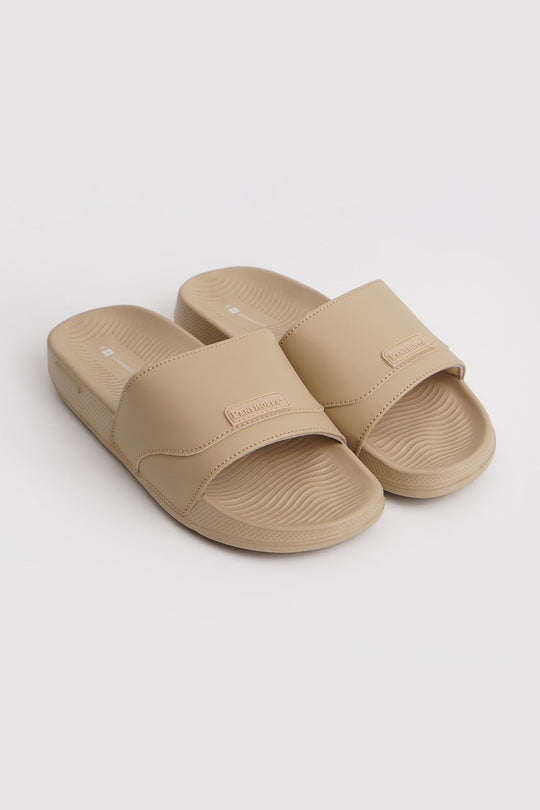 Women's Neoprene Band Slides with Textured Rubber Sole