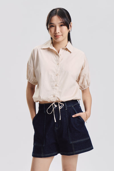 Dress Code Semi Cropped Shirt