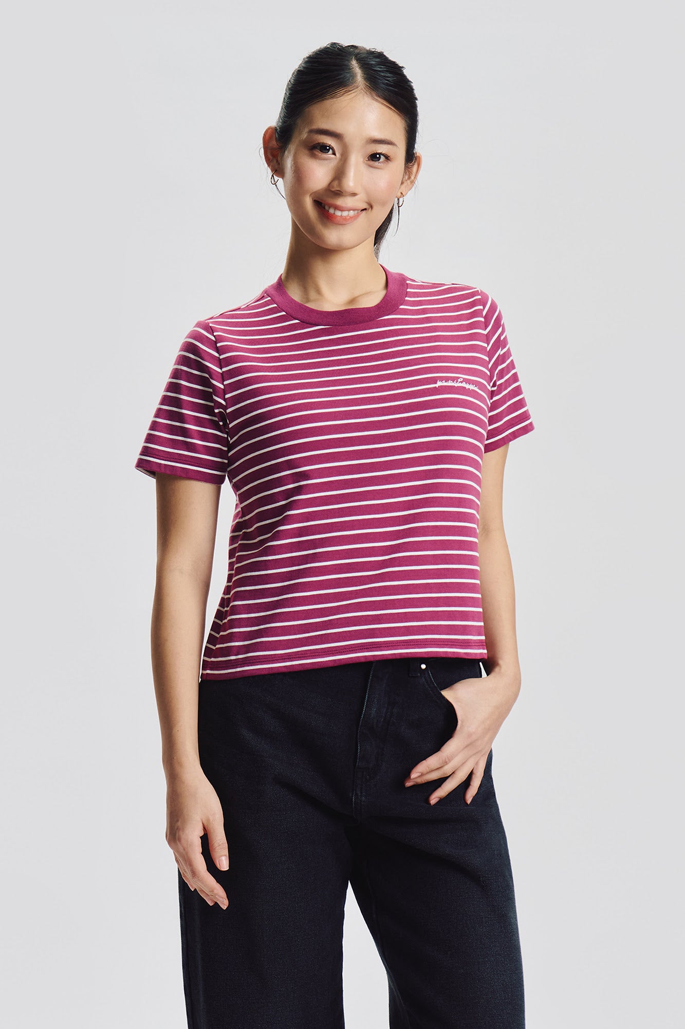 Essentials Striped Relaxed T-Shirt