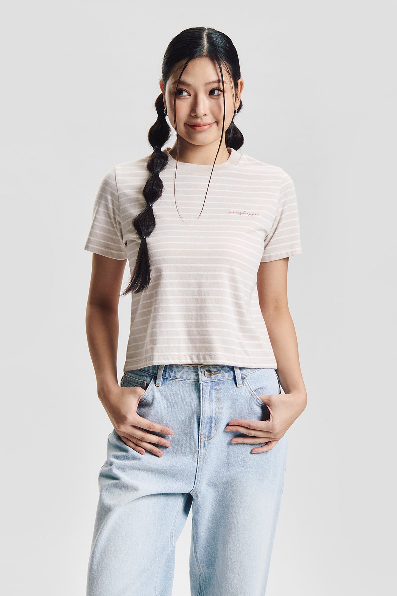 Essentials Striped Relaxed T-Shirt