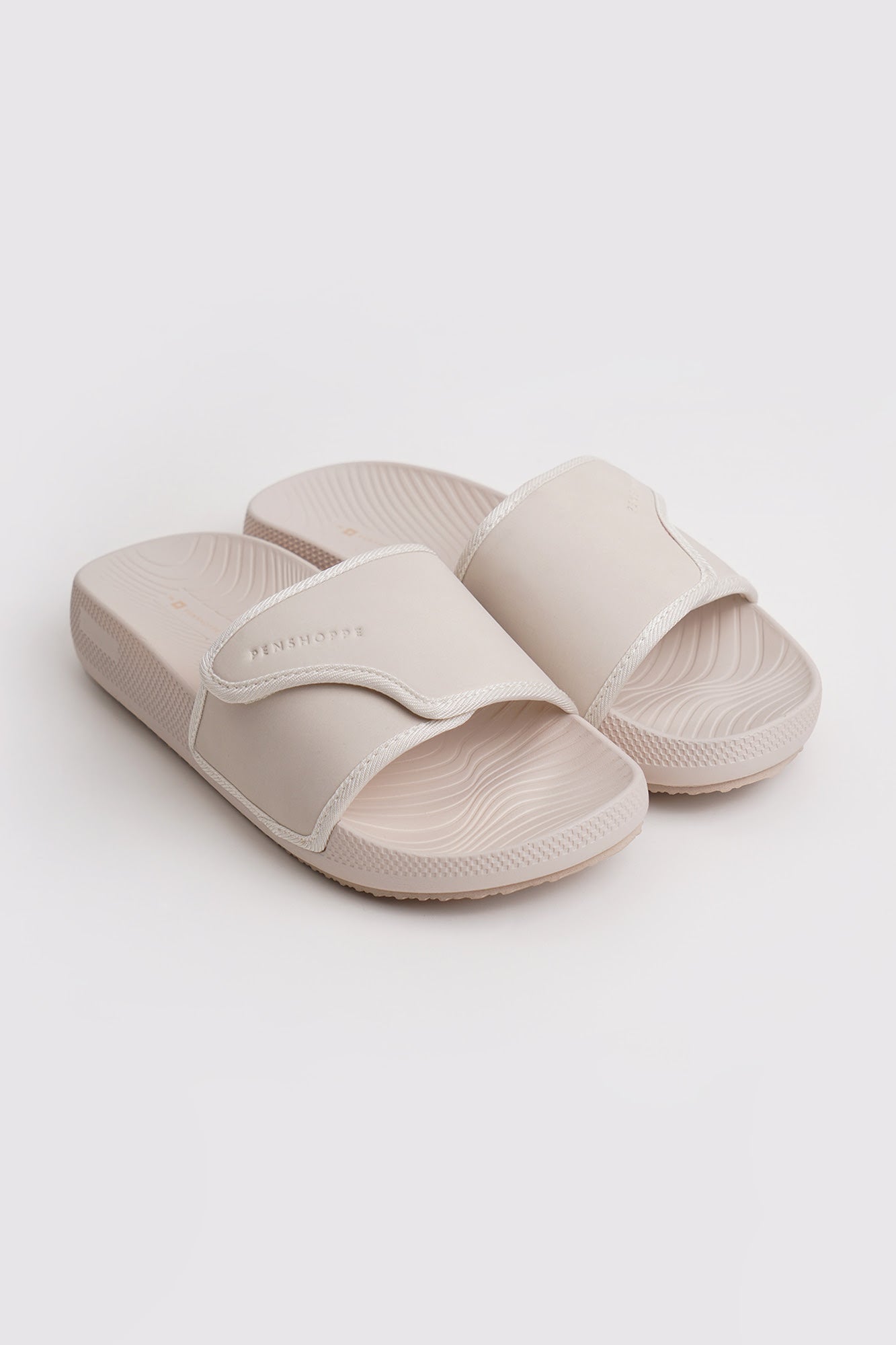 Women's Leather Slides with Soft Sole
