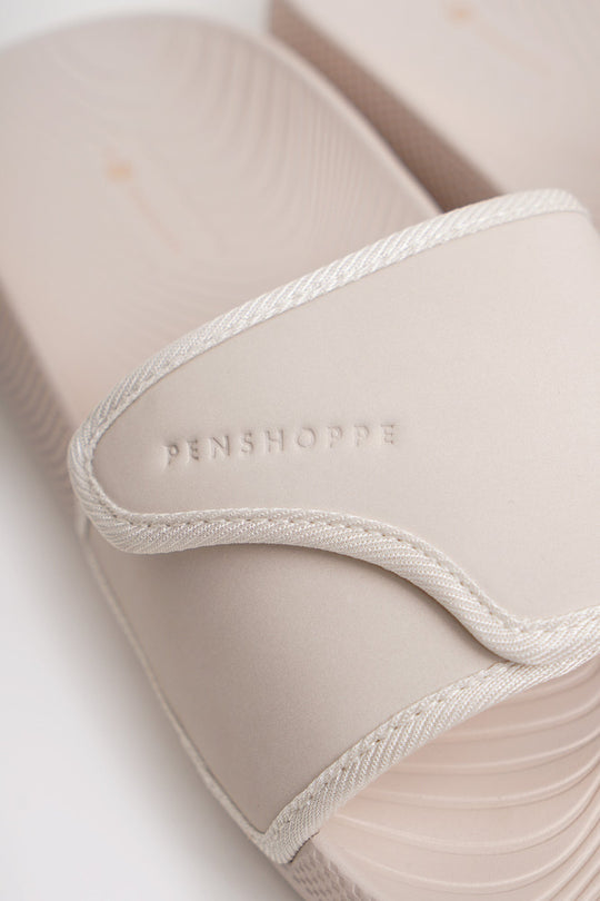 Women's Leather Slides with Soft Sole