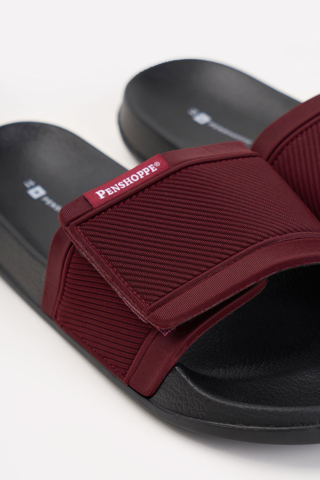 Men's Padded Mesh with Velcro Band Slides