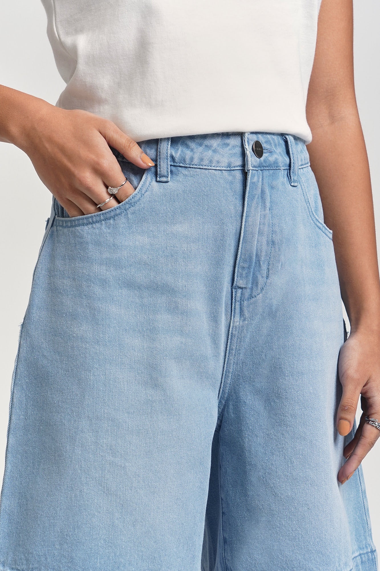 Bemuda Denim Shorts – PENSHOPPE