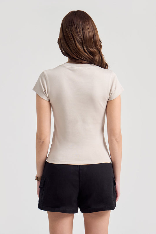 Penshoppe Slim Fit Graphic T-Shirt