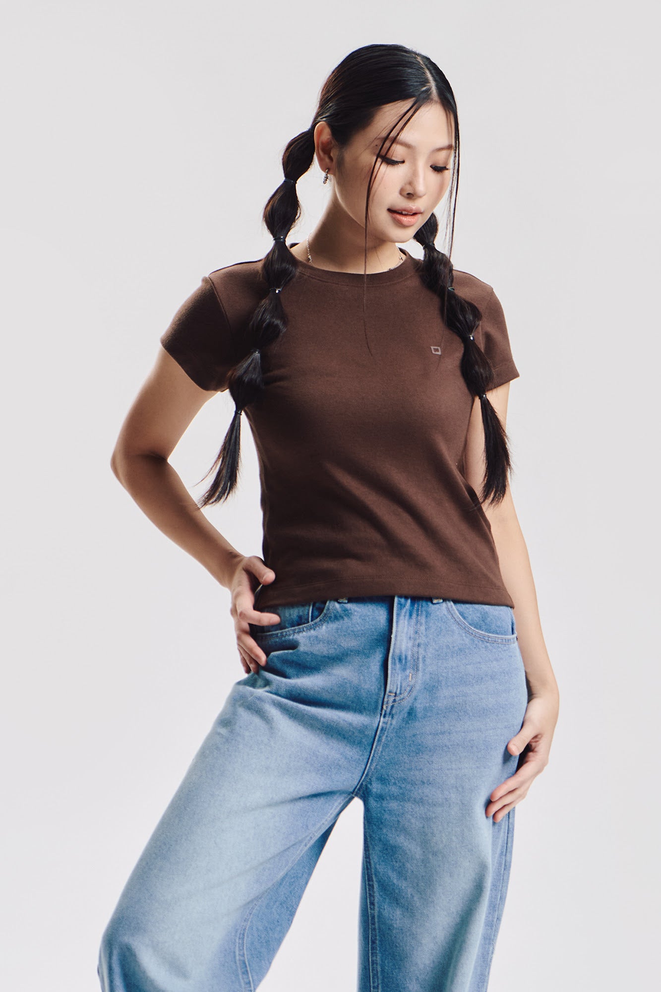 Slim T-Shirt with P Branding