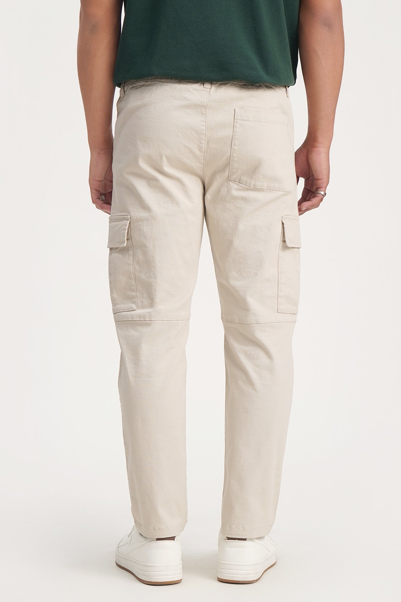 Slim Ankle Length Cargo Pants
