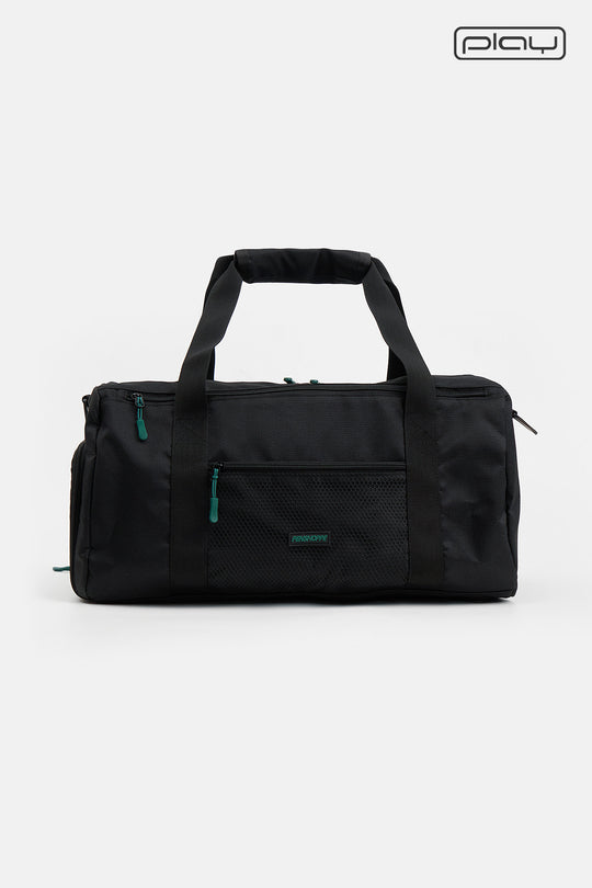 Nylon Duffle Bag with Shoe Compartment