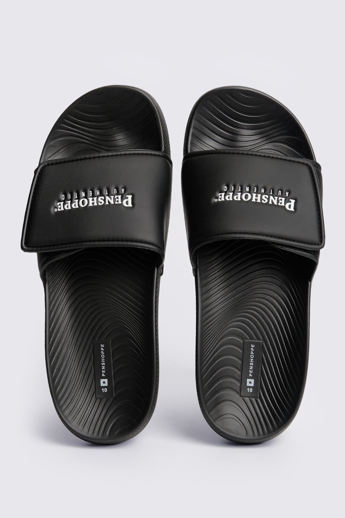 Men's Soft Sole Slides with Debossed Branding