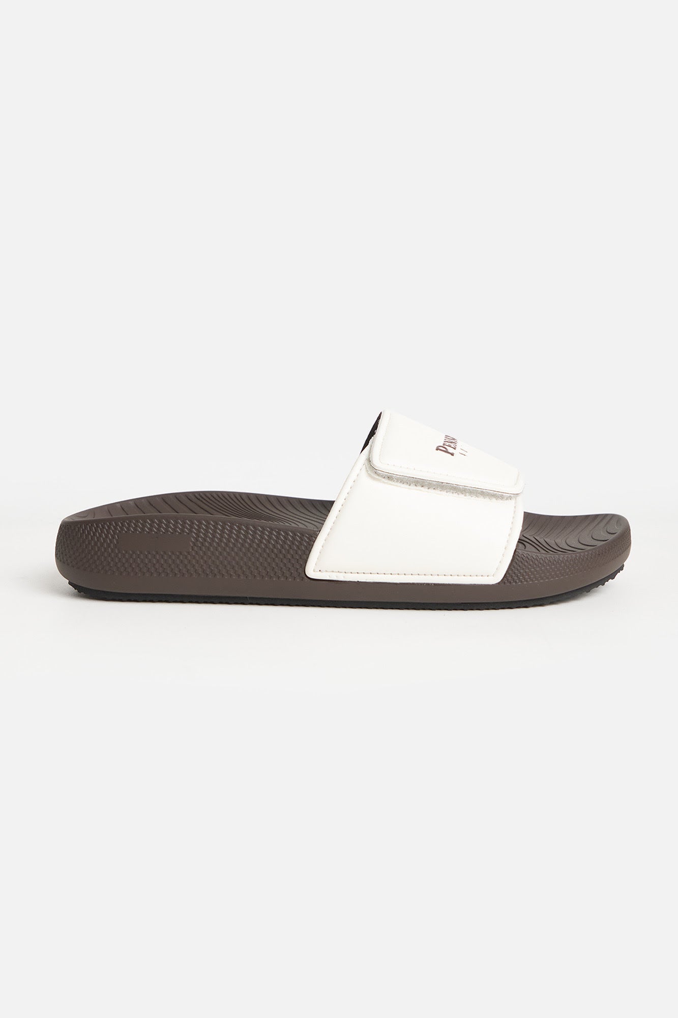 Men's Two-Toned Soft Sole Slides with Debossed Branding