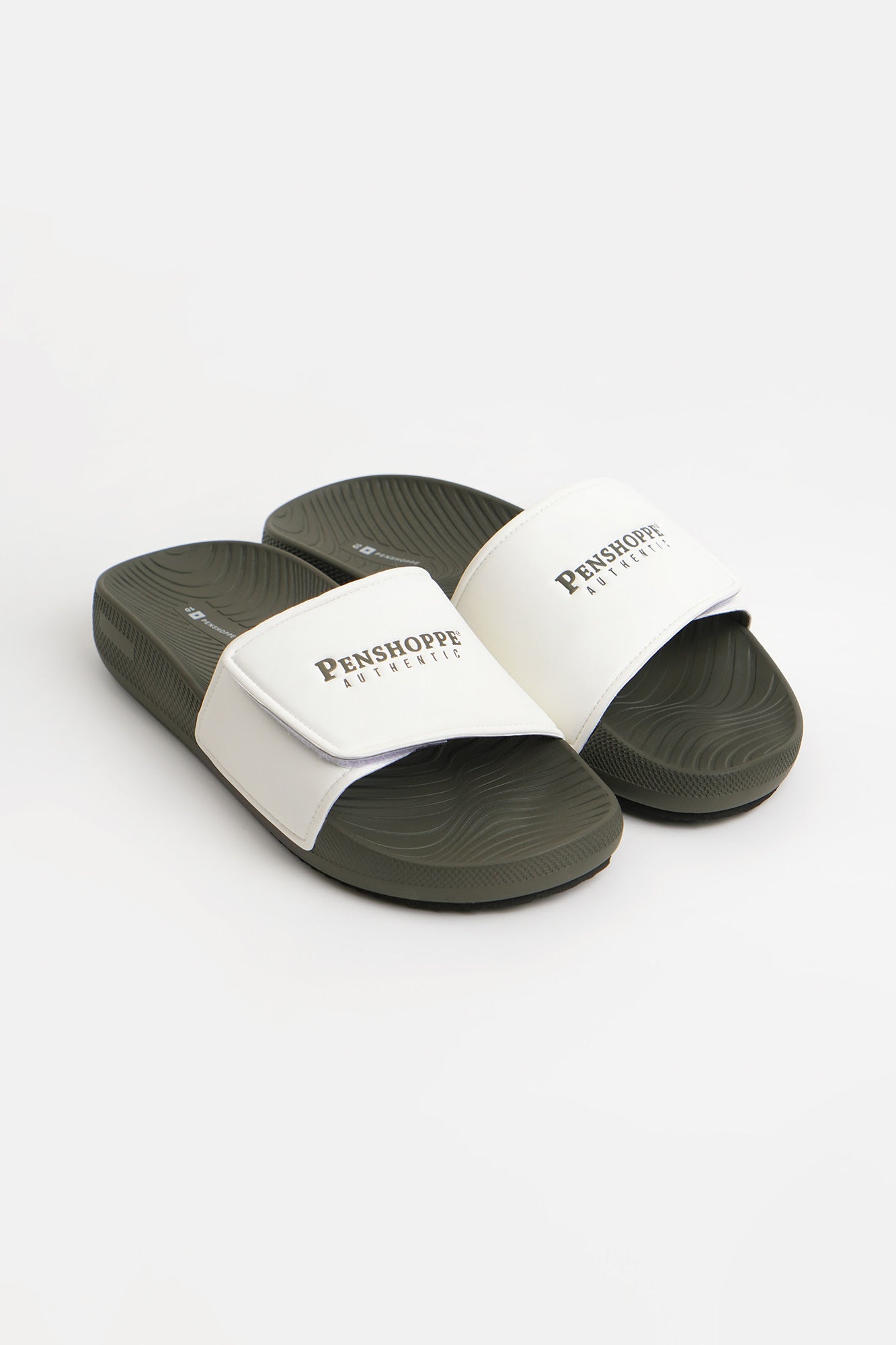 Men's Soft Sole Slides with Debossed Branding – PENSHOPPE