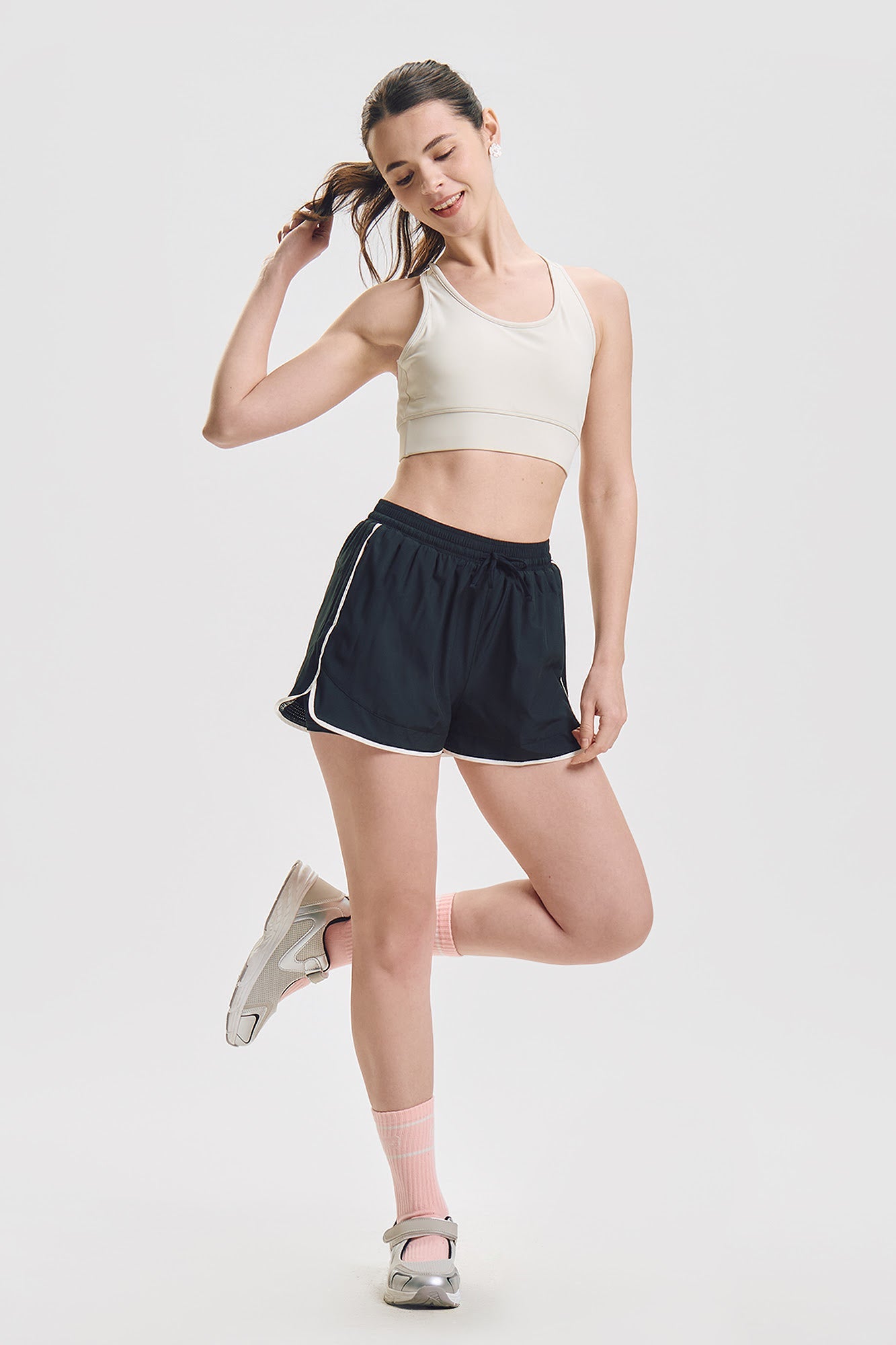 Penshoppe Play Shorts With Compression