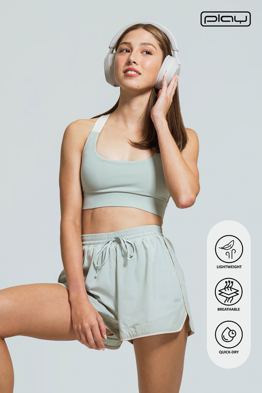 Penshoppe Play Shorts With Compression