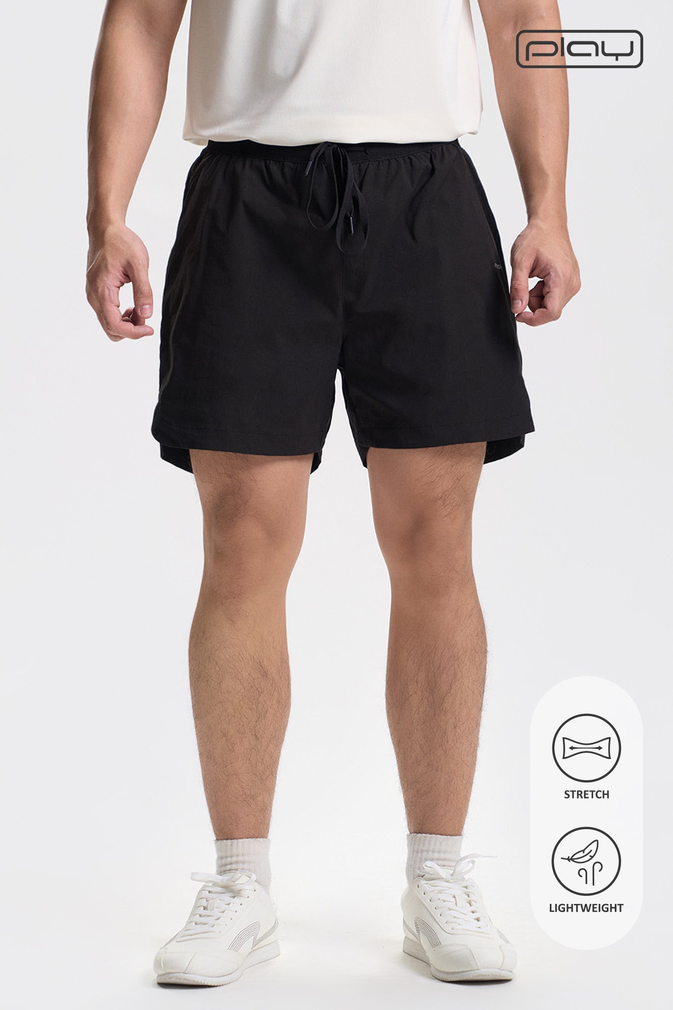Penshoppe Play Trainers Shorts with Compression