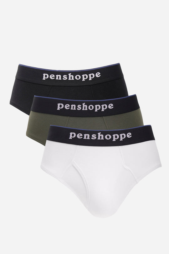 Penshoppe Core Men's 3 in 1 Bundle Classic Brief
