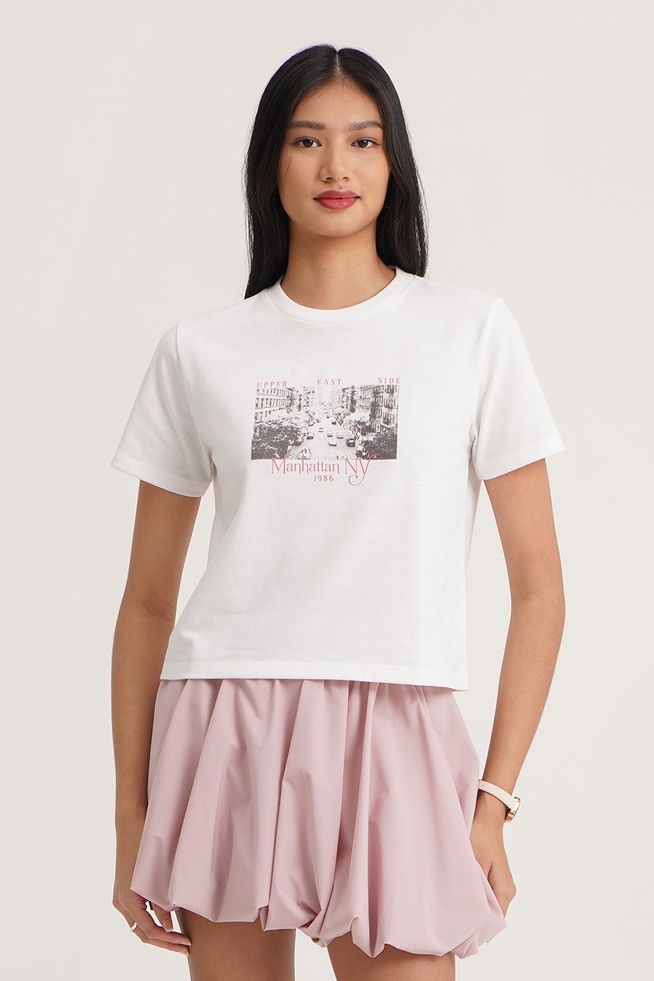 [ ] Relaxed Vertical Logo T-shirt ★大人気★ Acne Studios - T-shirt stamp logo - Relaxed fit - Black