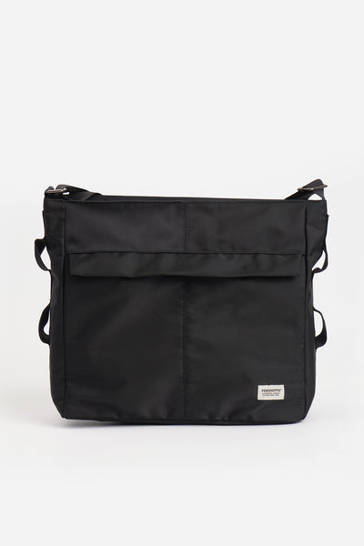 Messenger Bag with Grosgrain Detail