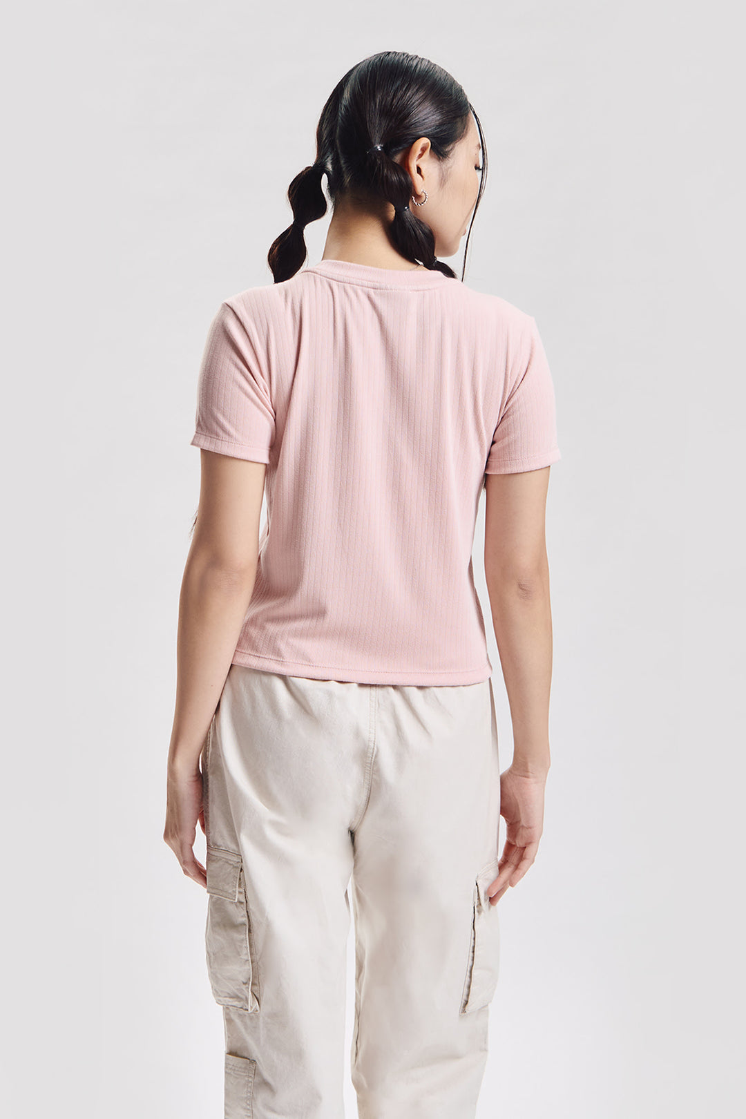 Essentials Textured Slim Top