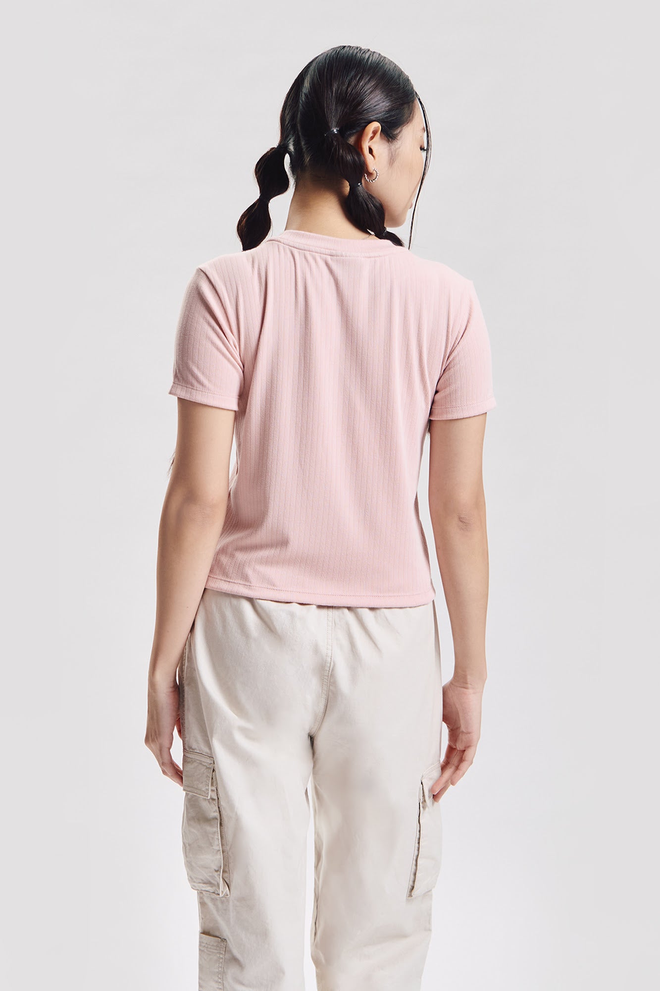 Essentials Textured Slim Top