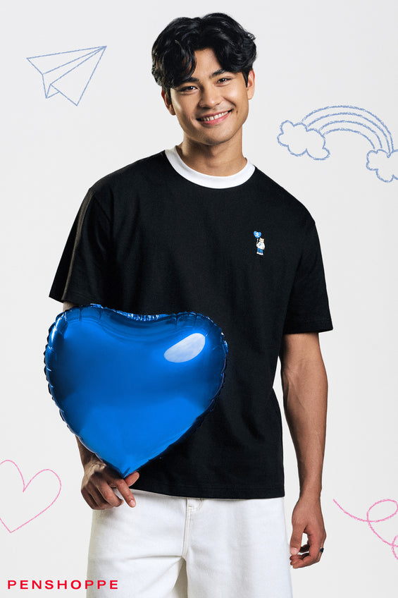PENSHOPPE X HOPE Crew Relaxed Fit Ringer T-Shirt