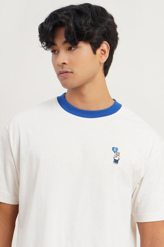 PENSHOPPE X HOPE Crew Relaxed Fit Ringer T-Shirt