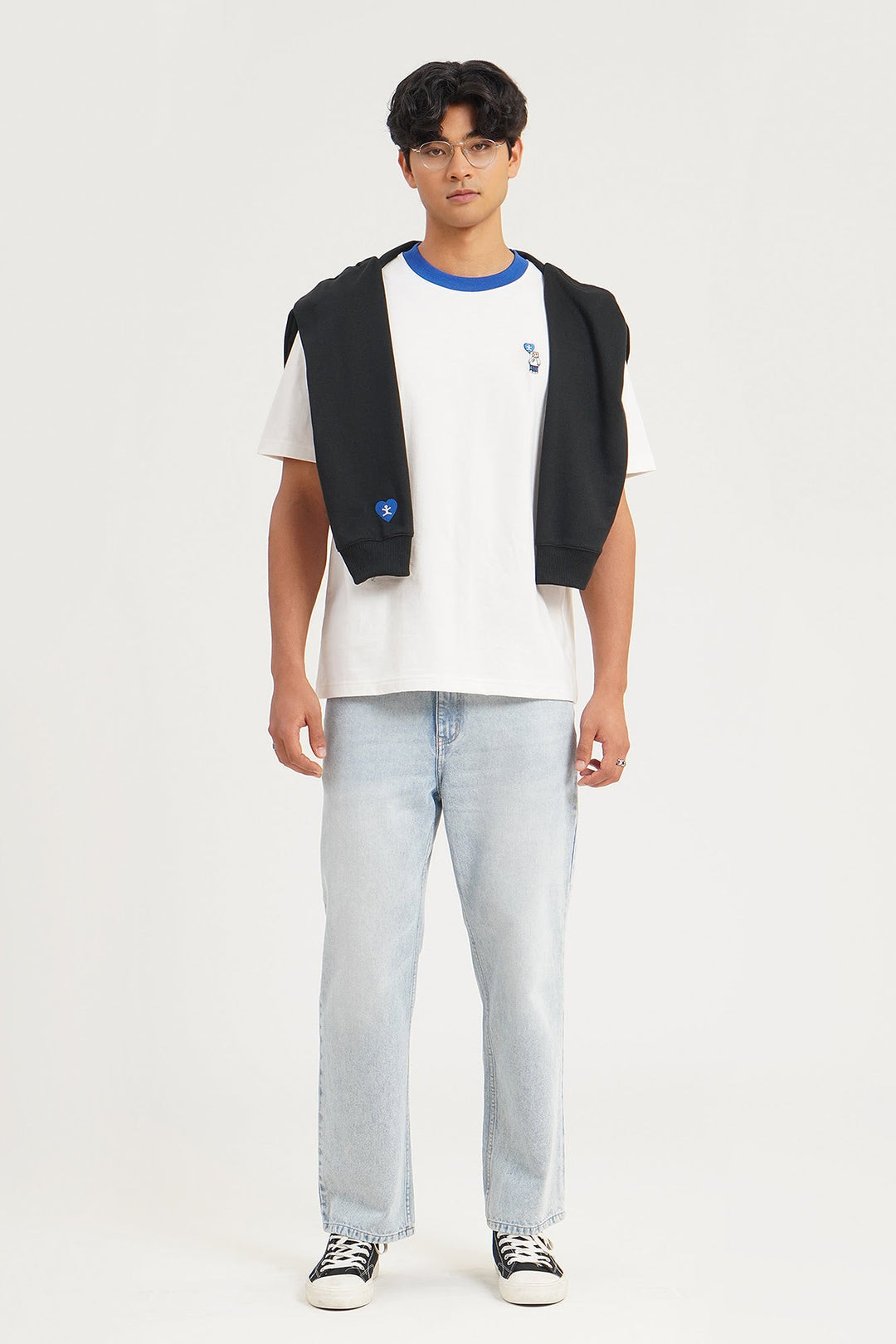 PENSHOPPE X HOPE Crew Relaxed Fit Ringer T-Shirt