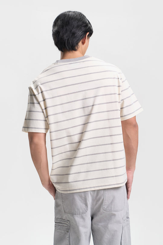 Stripes Relaxed Fit Ringer T-Shirt