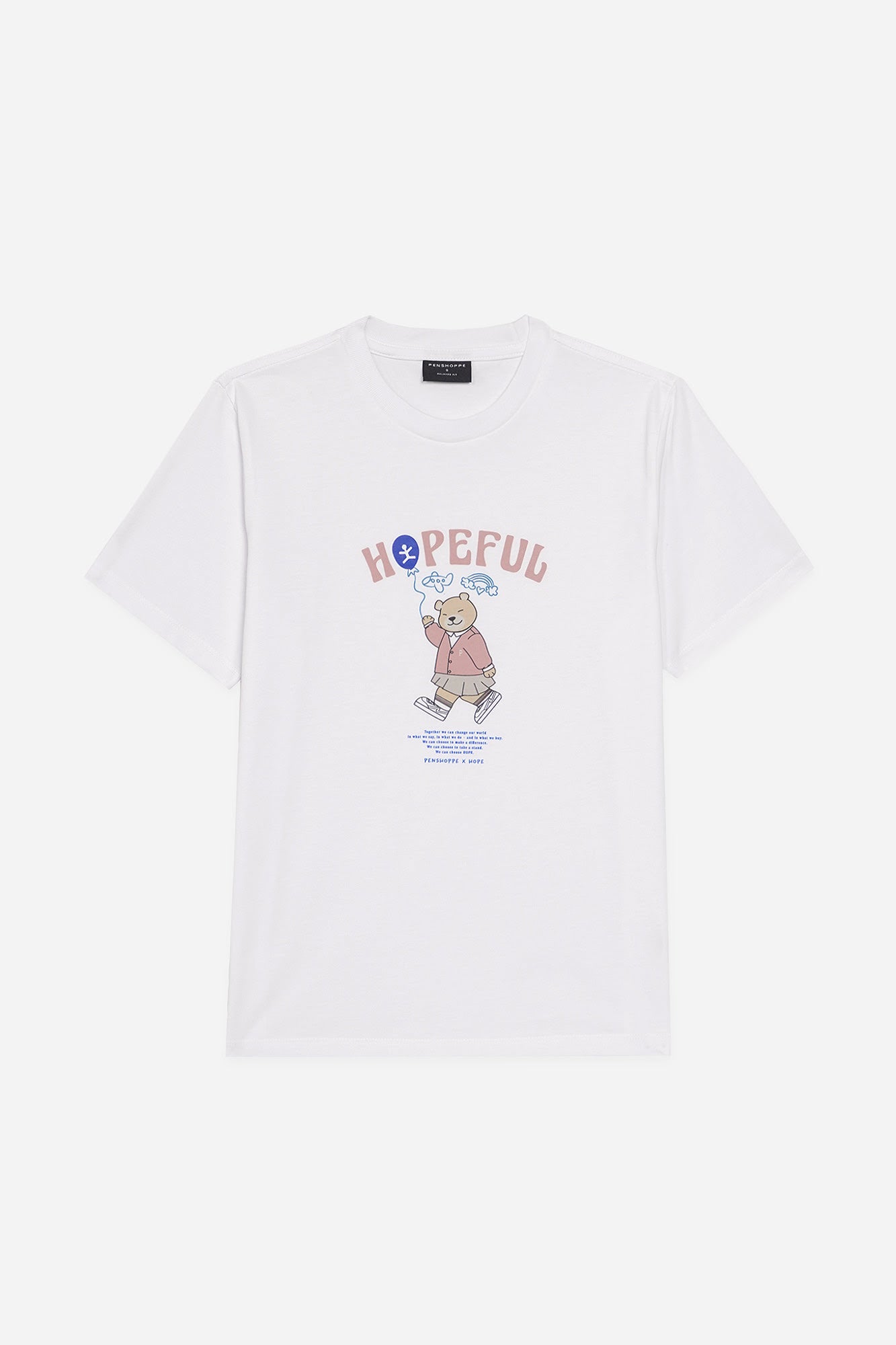 PENSHOPPE X HOPE Crew Relaxed Fit Graphic T-Shirt