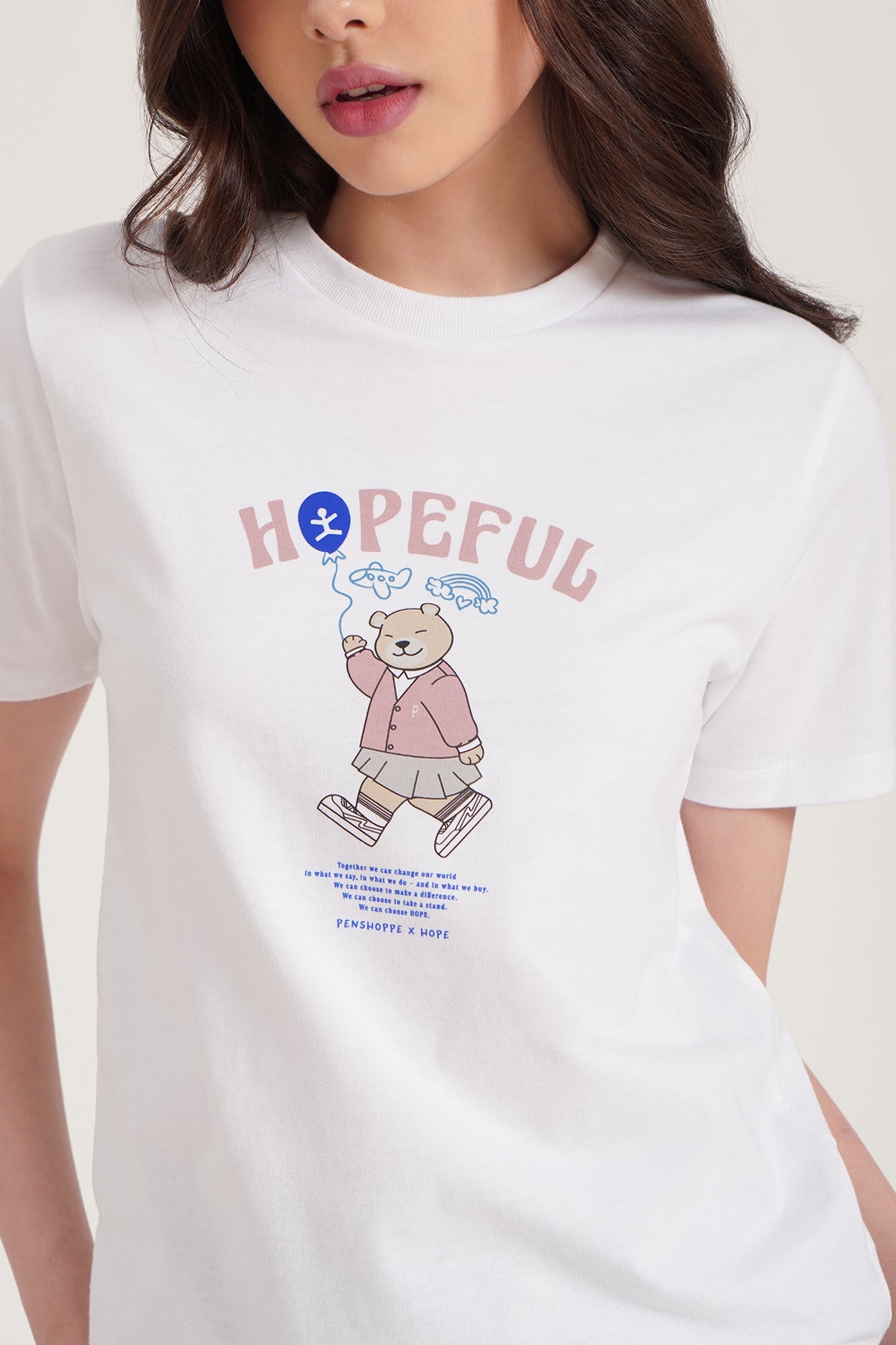 HUMAN HOPE GRAPHIC T-SHIRT ホワイト Sサイズ HUMAN HOPE GRAPHIC T-SHIRT ホワイト Sサイズ GRAPHIC L/S T-SHIRT