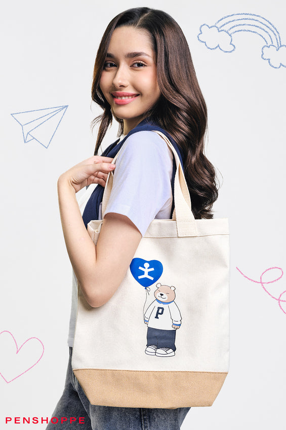 Penshoppe x Hope Crew Bear Tote Bag
