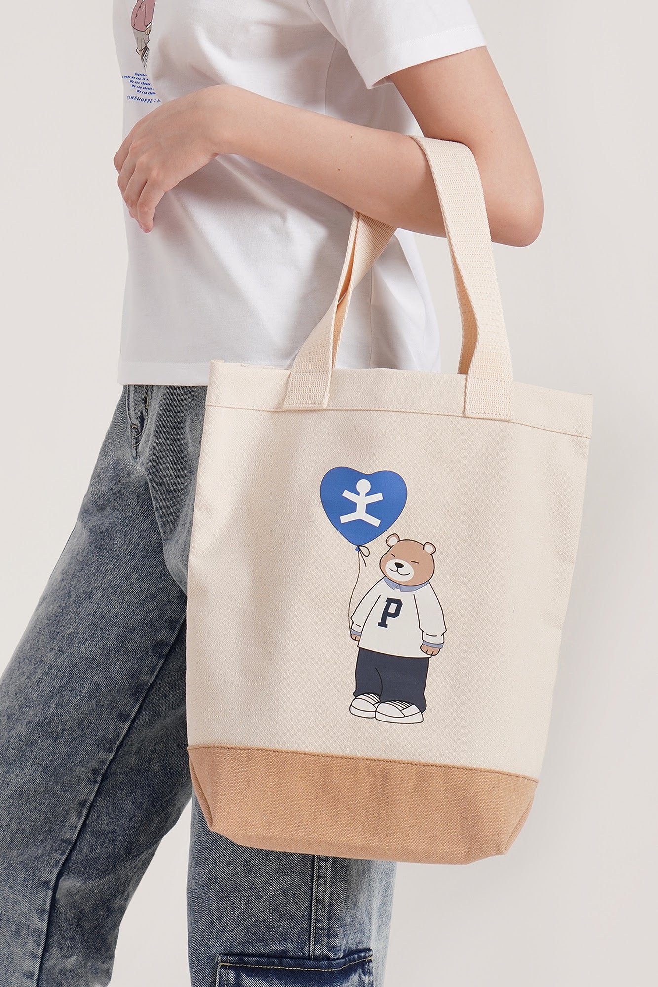 【 PROJECT】24SS★ Diver Bear Tote Bag YURIE SEKIYA X GLOOMY BEAR🌟 STARRY GAL 2024 - Tote Bag