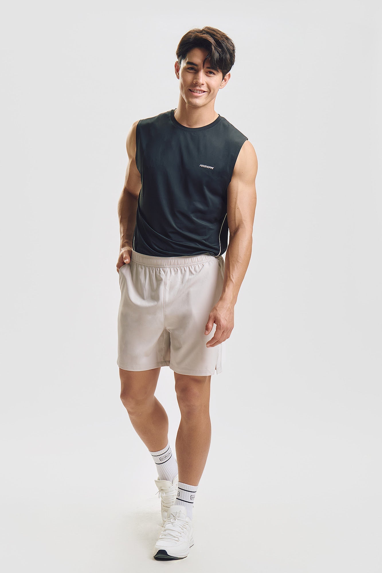 Penshoppe Play Modern Fit Jogging Shorts