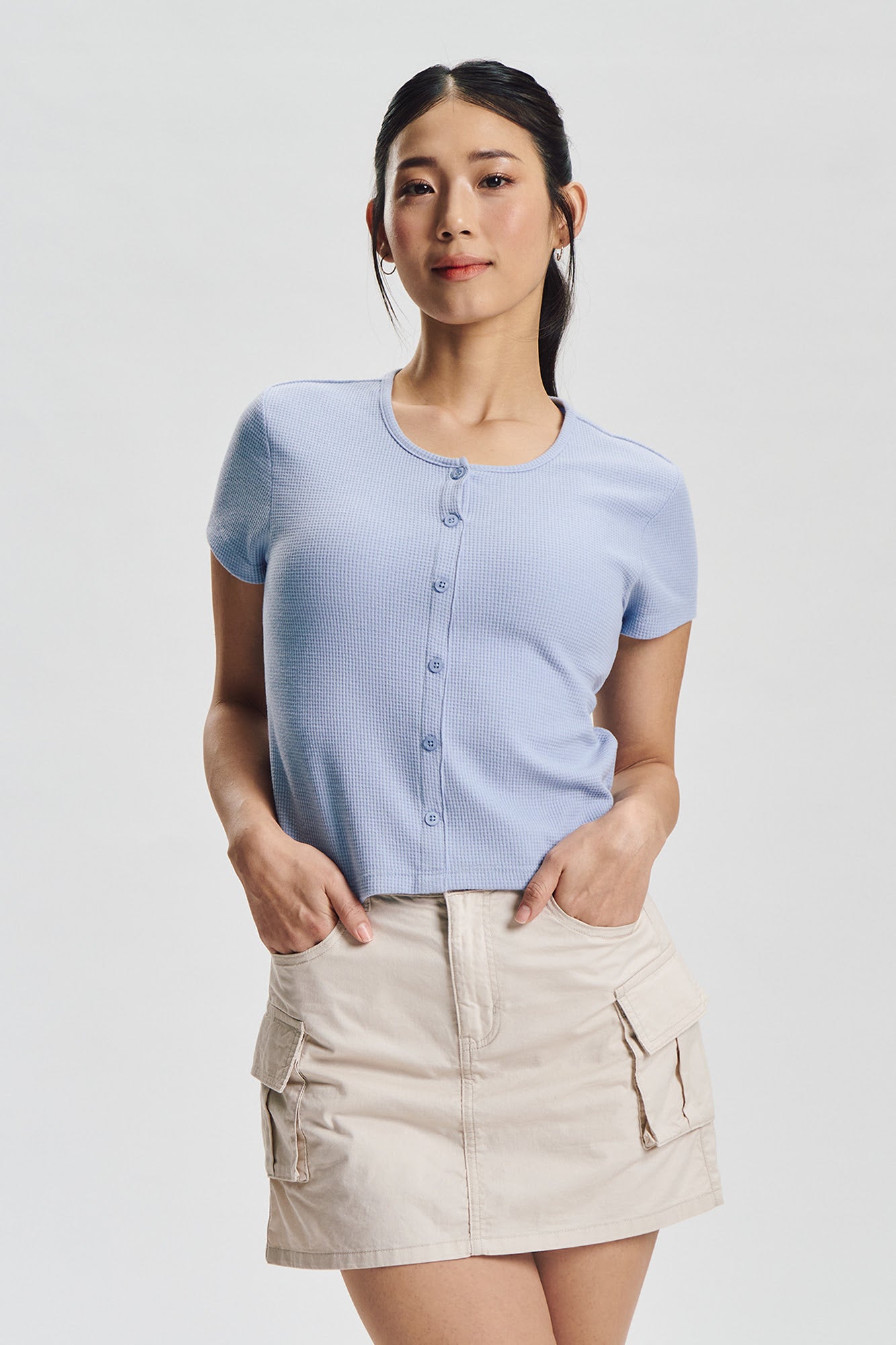 Essentials Textured Top