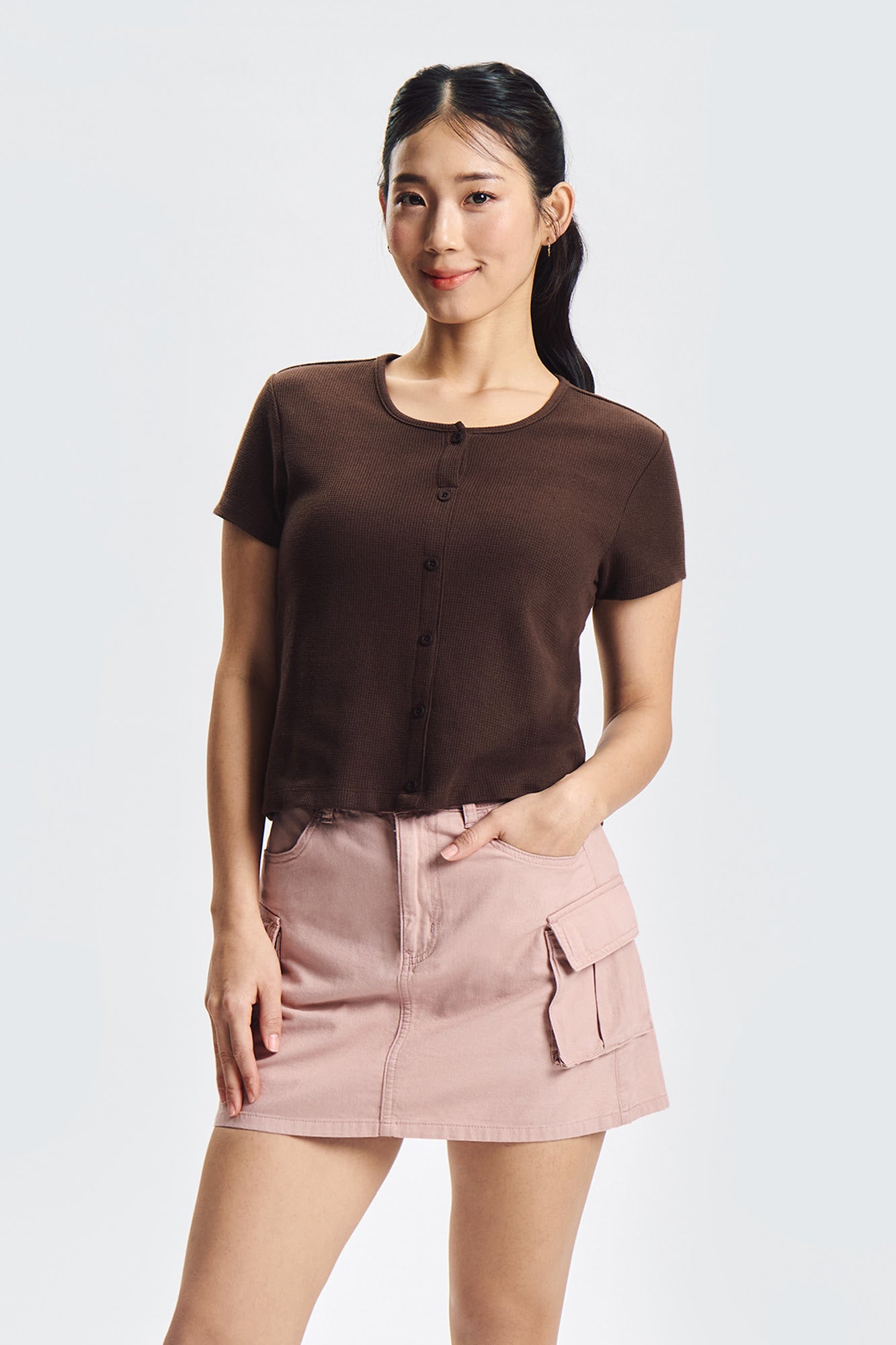 Essentials Textured Top