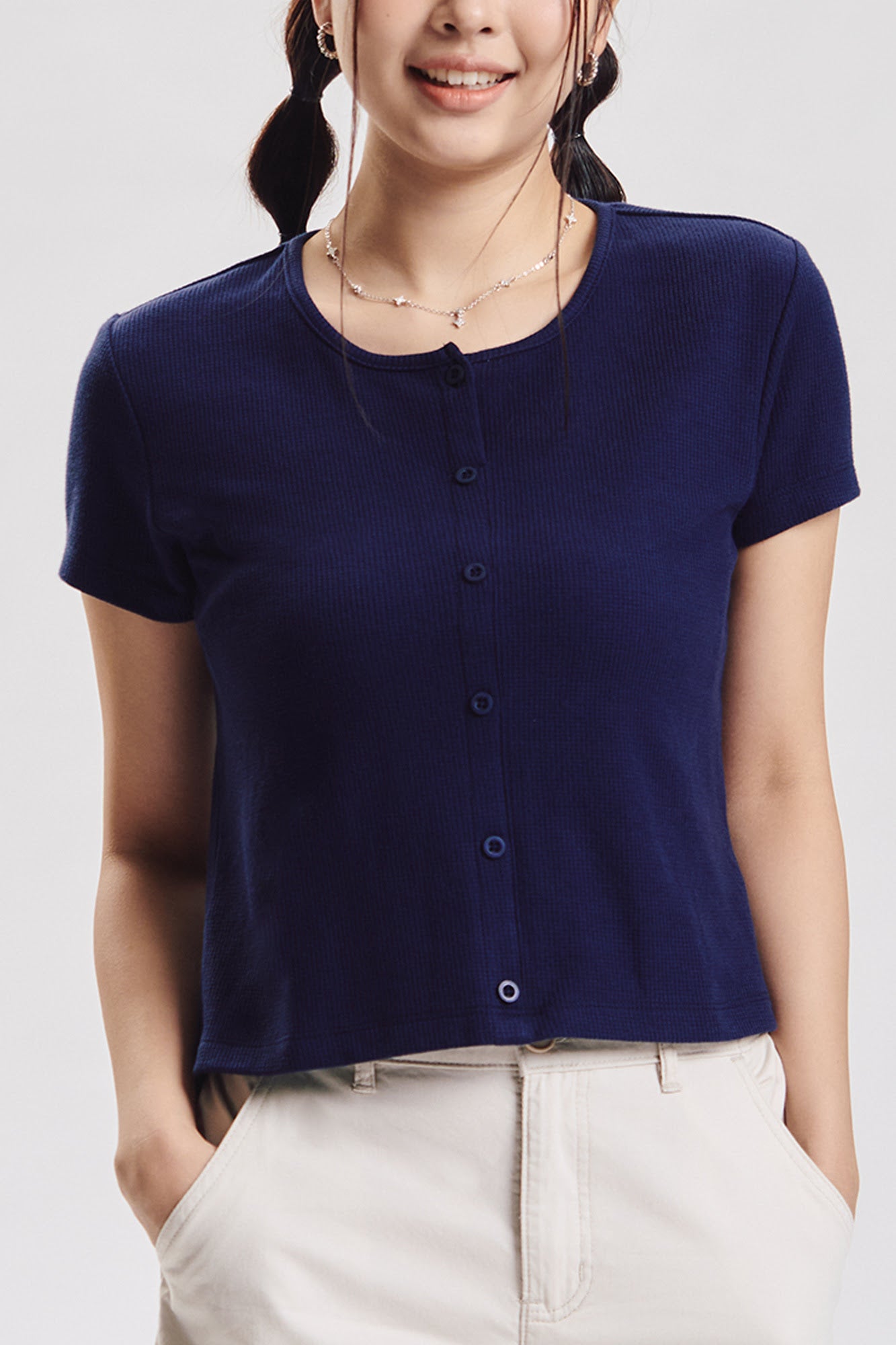 Essentials Textured Top