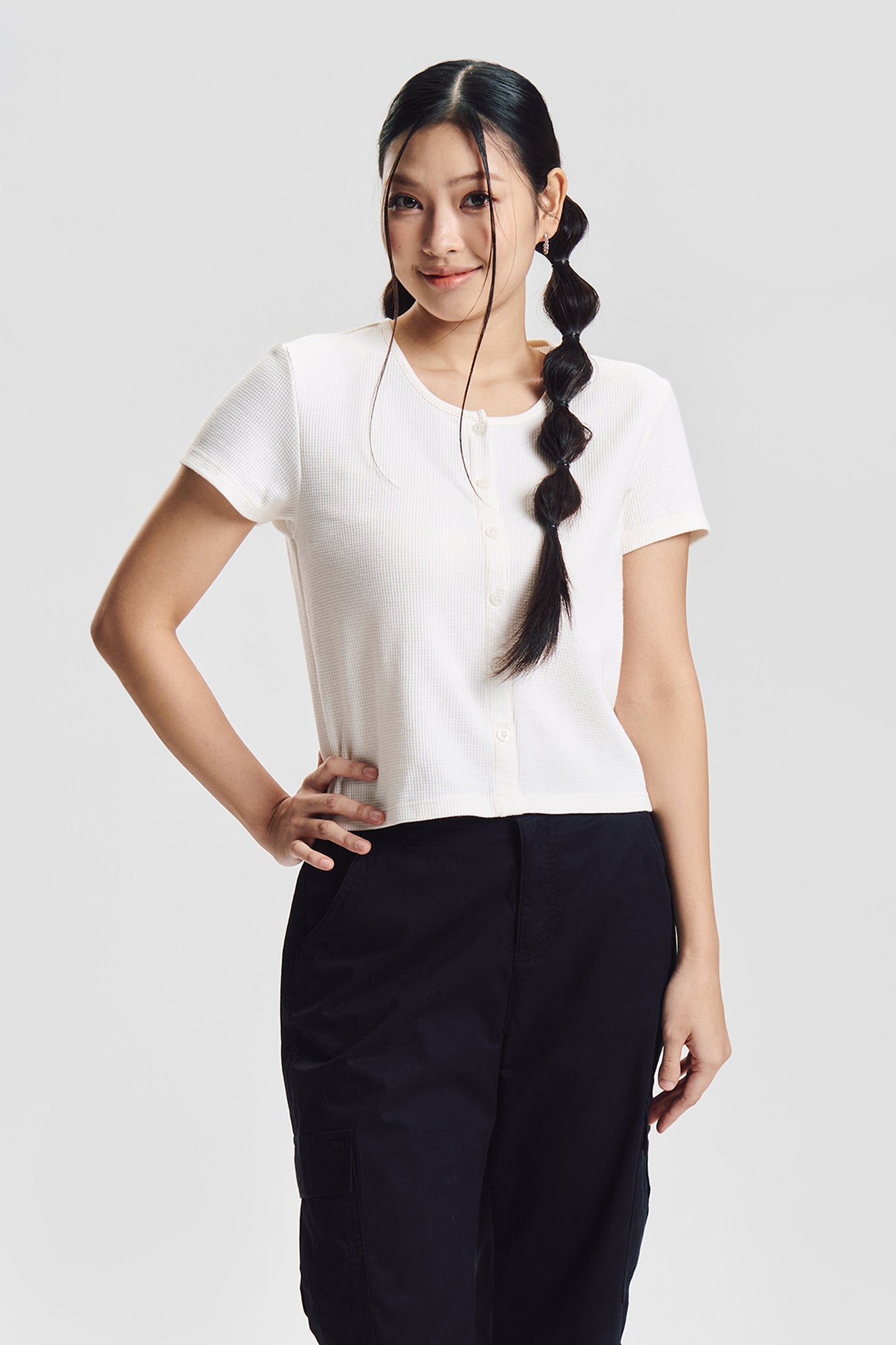 Essentials Textured Top