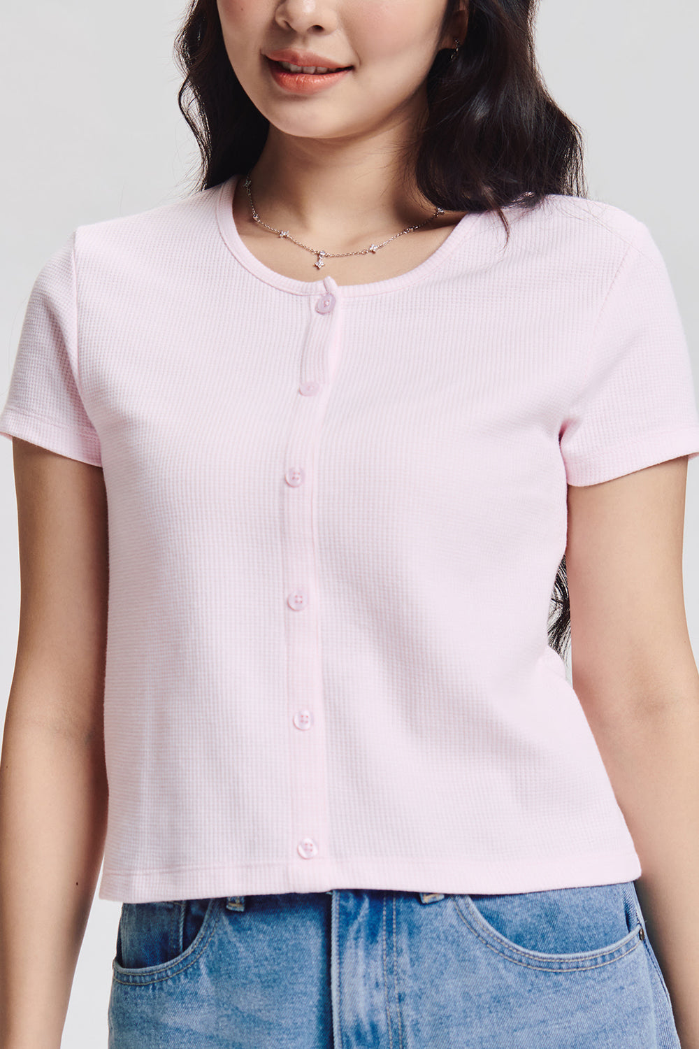 Essentials Textured Top