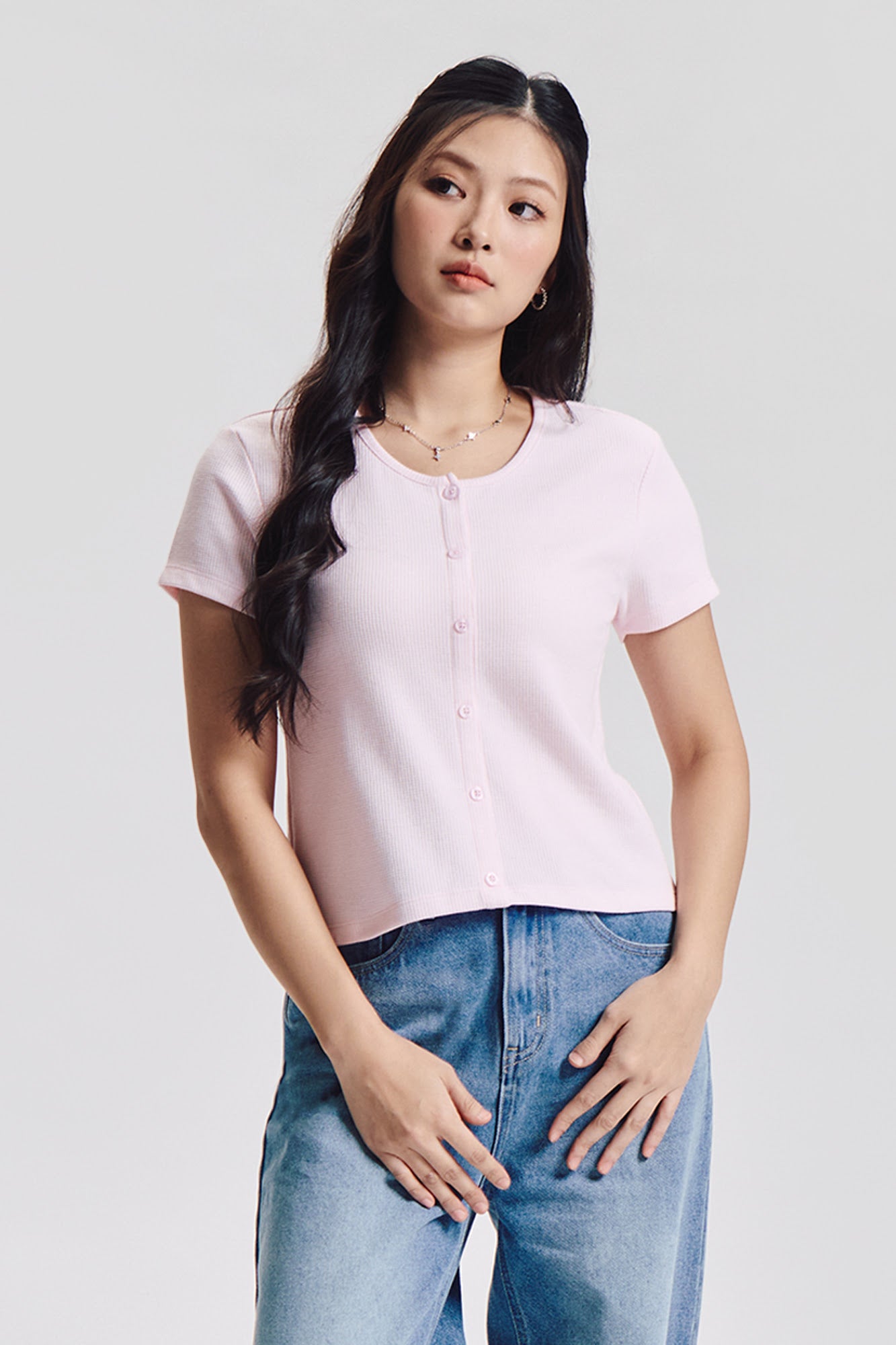 Essentials Textured Top