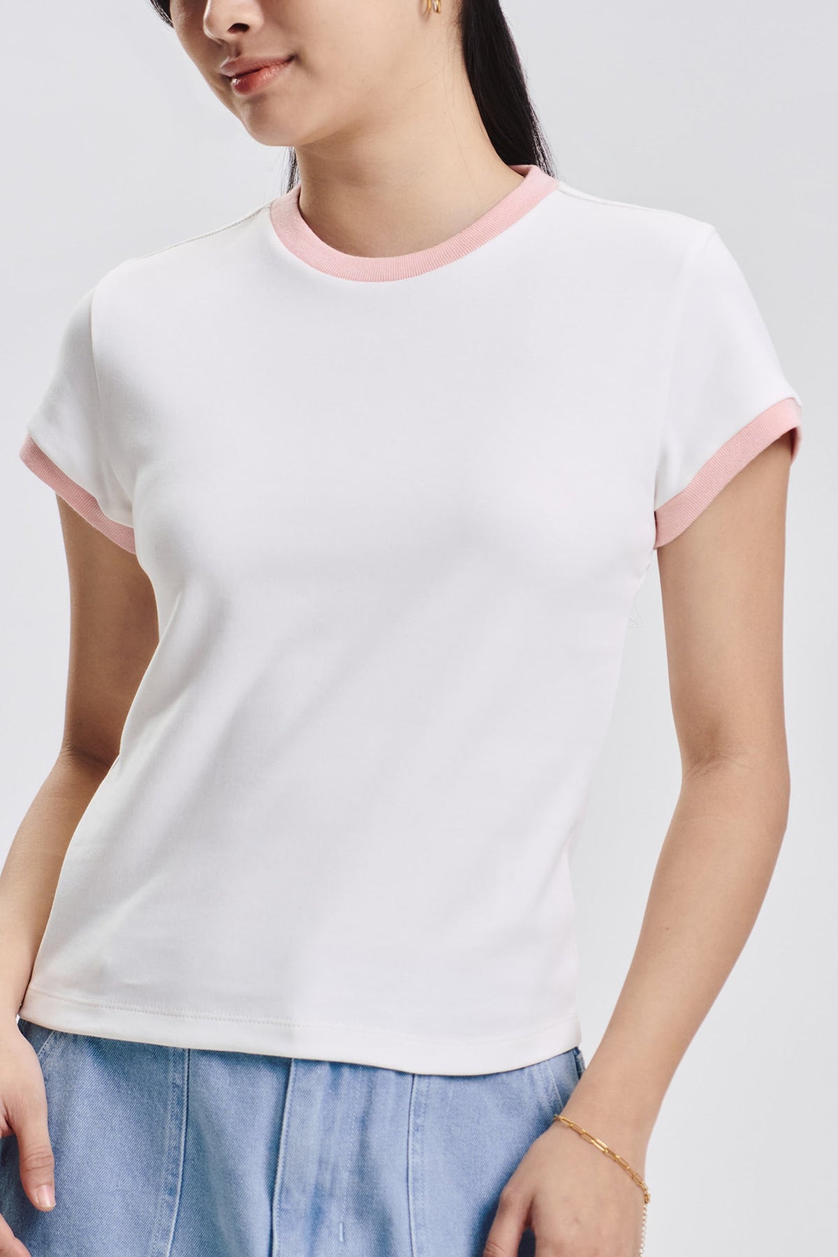 Slim Fit Ringer T-Shirt