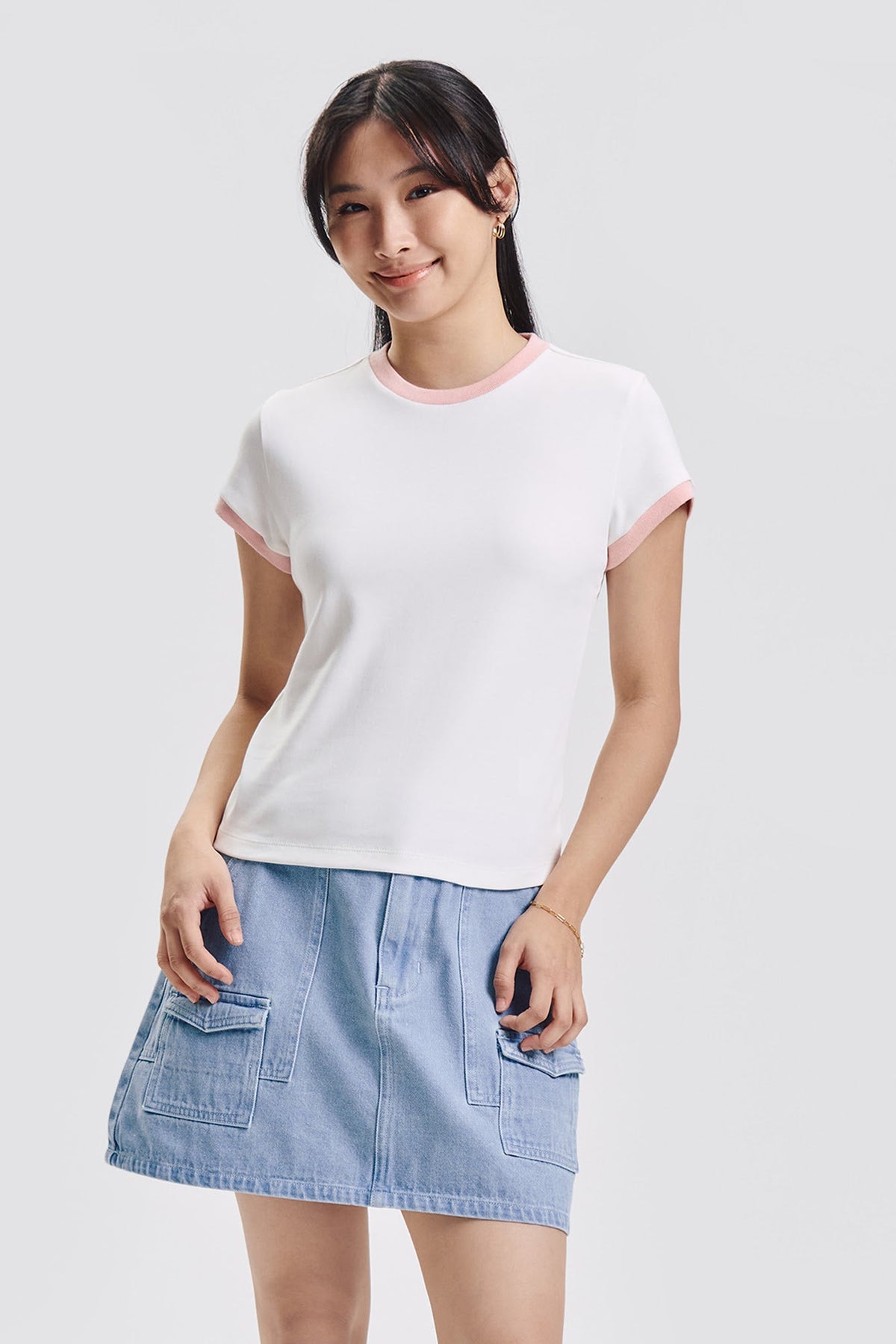 Slim Fit Ringer T-Shirt