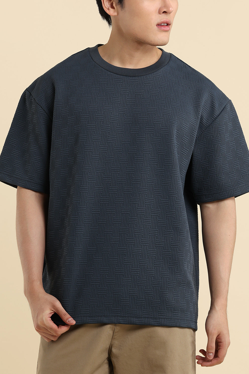 Dress Code Relaxed Textured T-Shirt