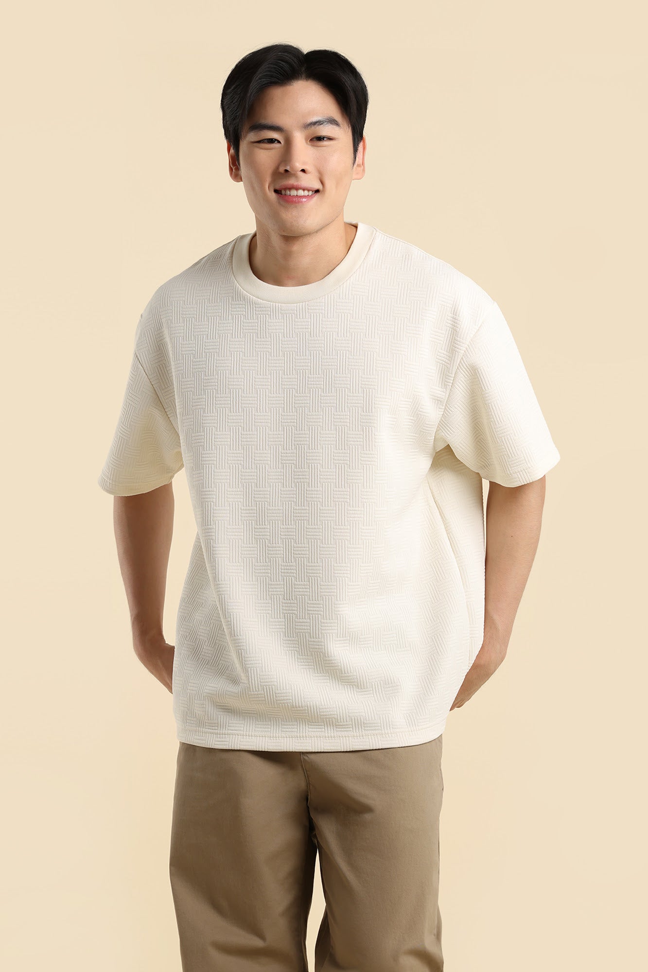 Dress Code Relaxed Textured T-Shirt