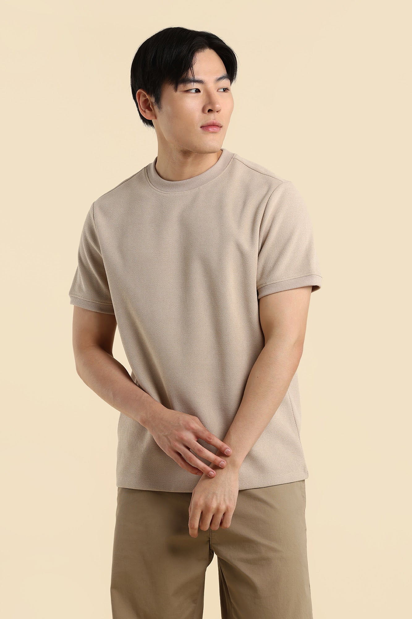 Dress Code Textured T-Shirt