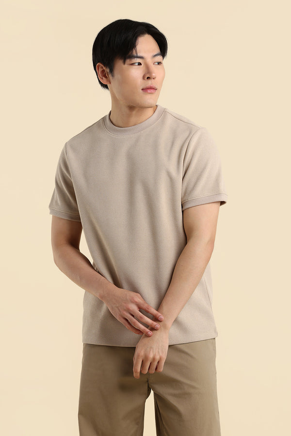 Dress Code Textured T-Shirt