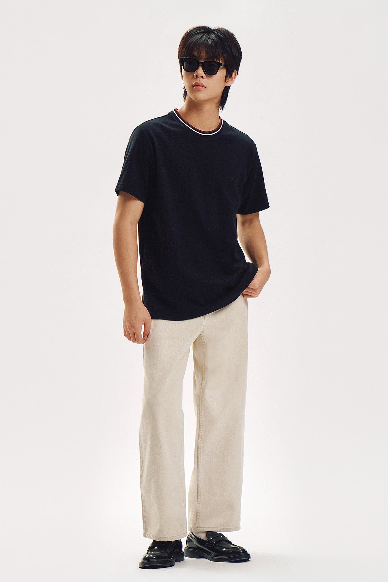 Regular Fit T-Shirt with Embroidery