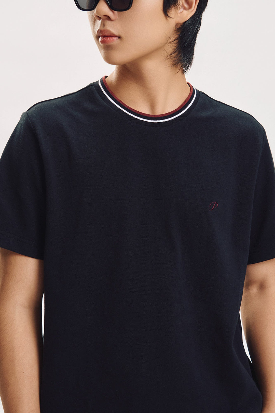 Regular Fit T-Shirt with Embroidery