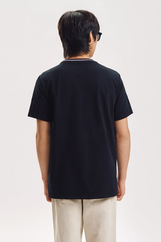 Regular Fit T-Shirt with Embroidery
