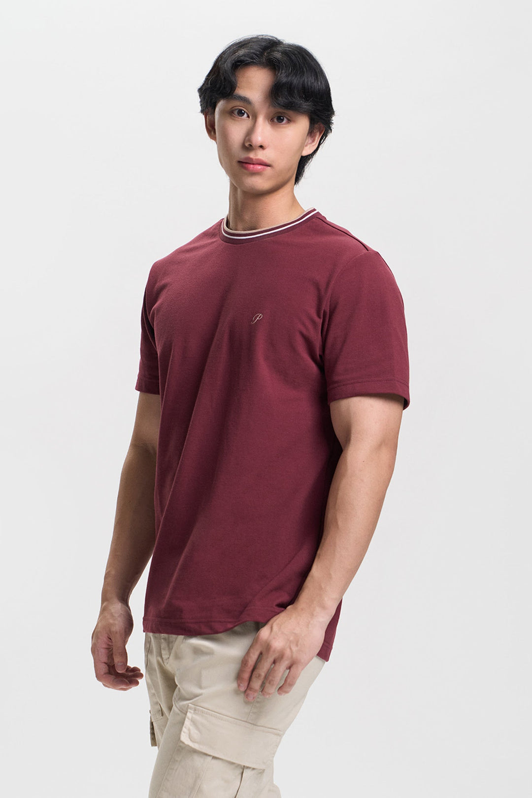 Regular Fit T-Shirt with Embroidery